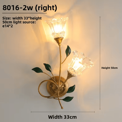 Inspire Curations Nordic Minimalist Retro Art Wall Lamp b 2heads W33cm H50cm white Light