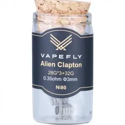 Vapefly NI80 Alien Clapton Coil (6pcs) Flasche