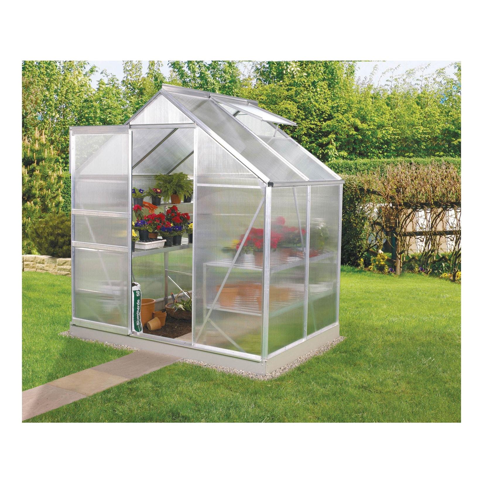 Comfort Edition Venus 2500 HKP 4mm, alu inkl. Fundamentrahmen und automatischem Fensteröffner