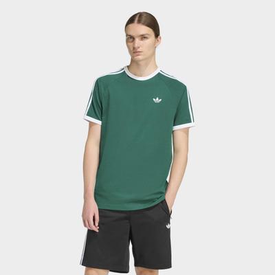 T-Shirt ADIDAS ORIGINALS "3S TEE", Herren, Gr. L, grün (cgrün), Obermaterial: 100% Baumwolle, Shirts T-Shirt