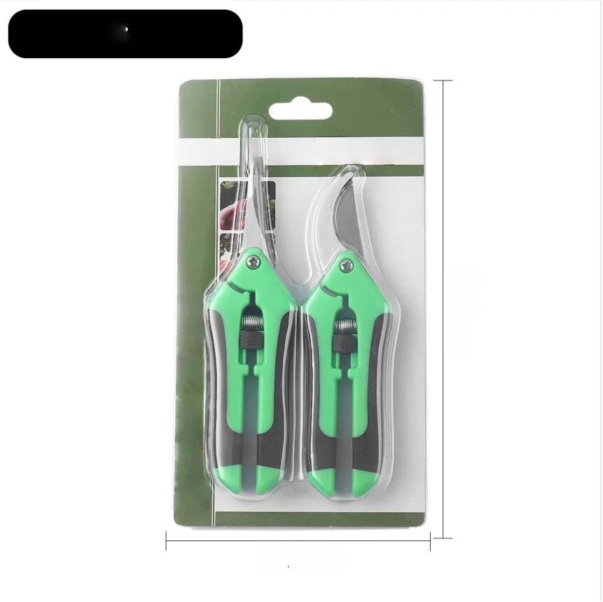 INF 2er-Pack Multifunktionale Gartenschere – Legierung & TPR-Konstruktion Grün