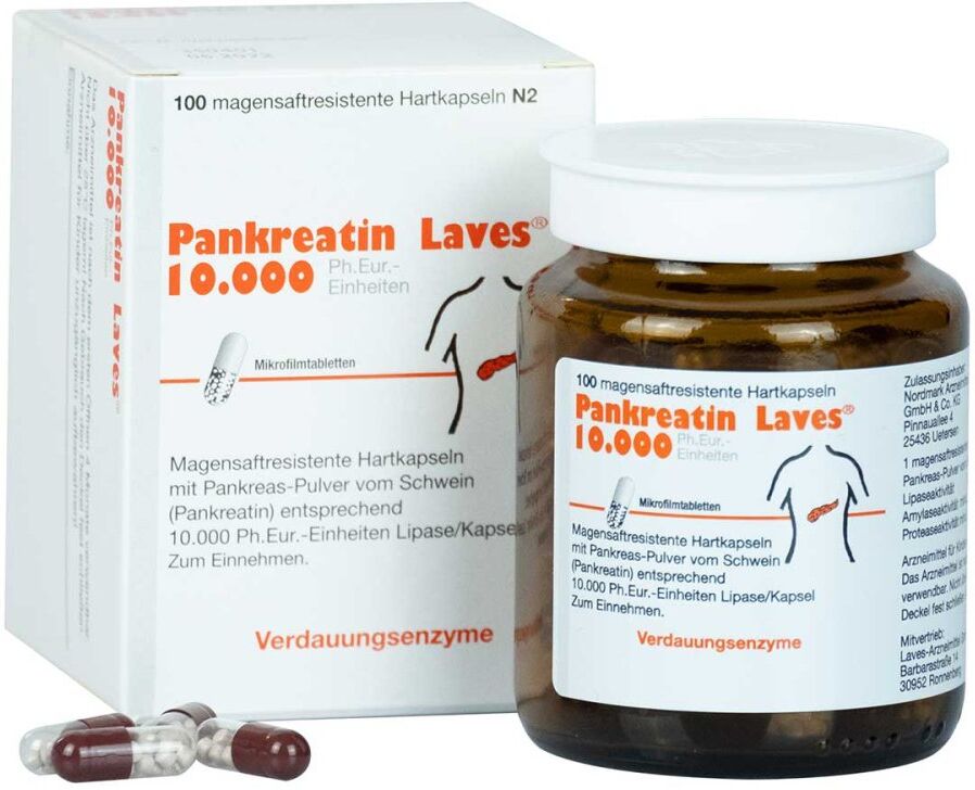 Pankreatin Laves 10.000 Ph.eur.-einh.msr.hartkaps.