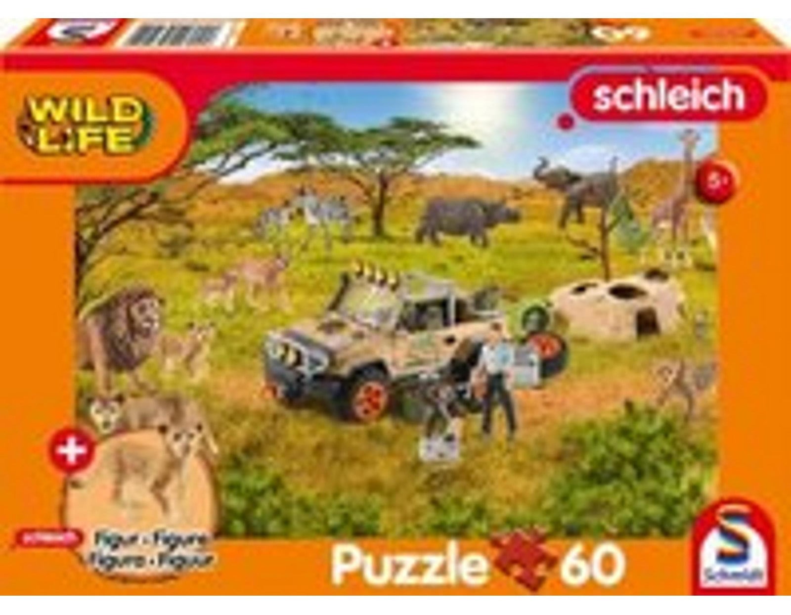 Schmidt Spiele Schleich Wilde dieren - In de Savanne