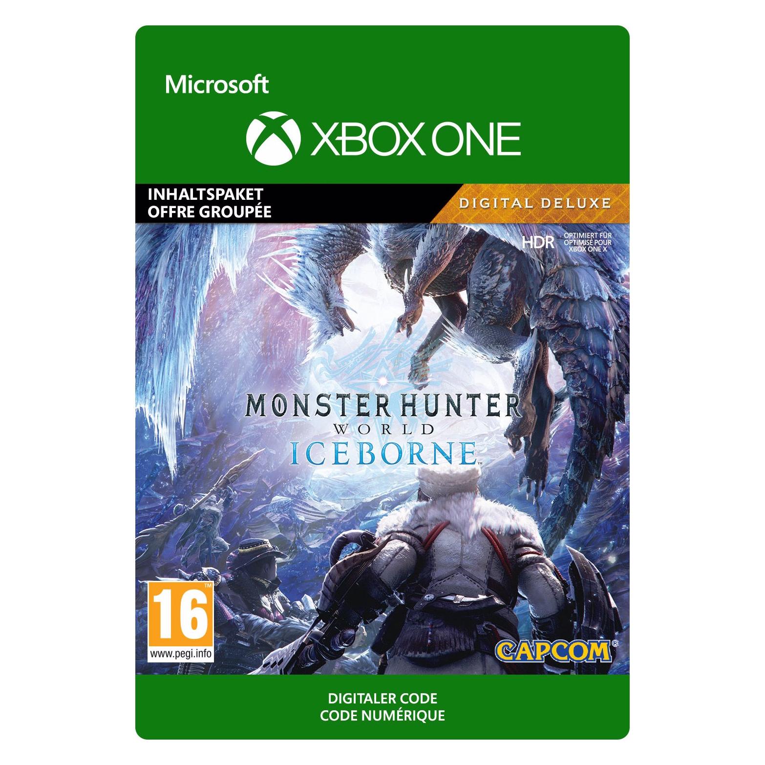 Microsoft Monster Hunter World: Iceborne Digital Deluxe (Xbox One S, Xbox One X, Xbox Series S, Xbox Series X) (7D4-00370)