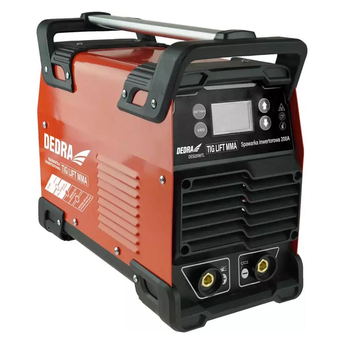 Dedra Inverter-Schweissmaschine, LCD-Display DESI201MTL (Inverterschweissgerät) (DESI201MTL)