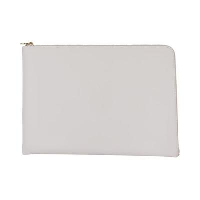 Laptoptasche Herz creme