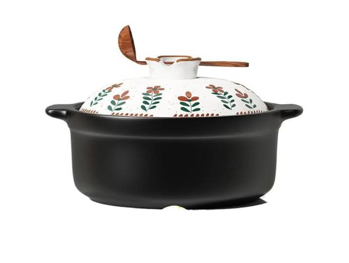 Keramikdosen, Suppentopf for Reis-Hot Pot, Eintopf, Suppe, Dämpfen(3.1qt)