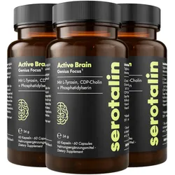 serotalin Active Brain Genius Focus1 - 3 x 60 Kapseln