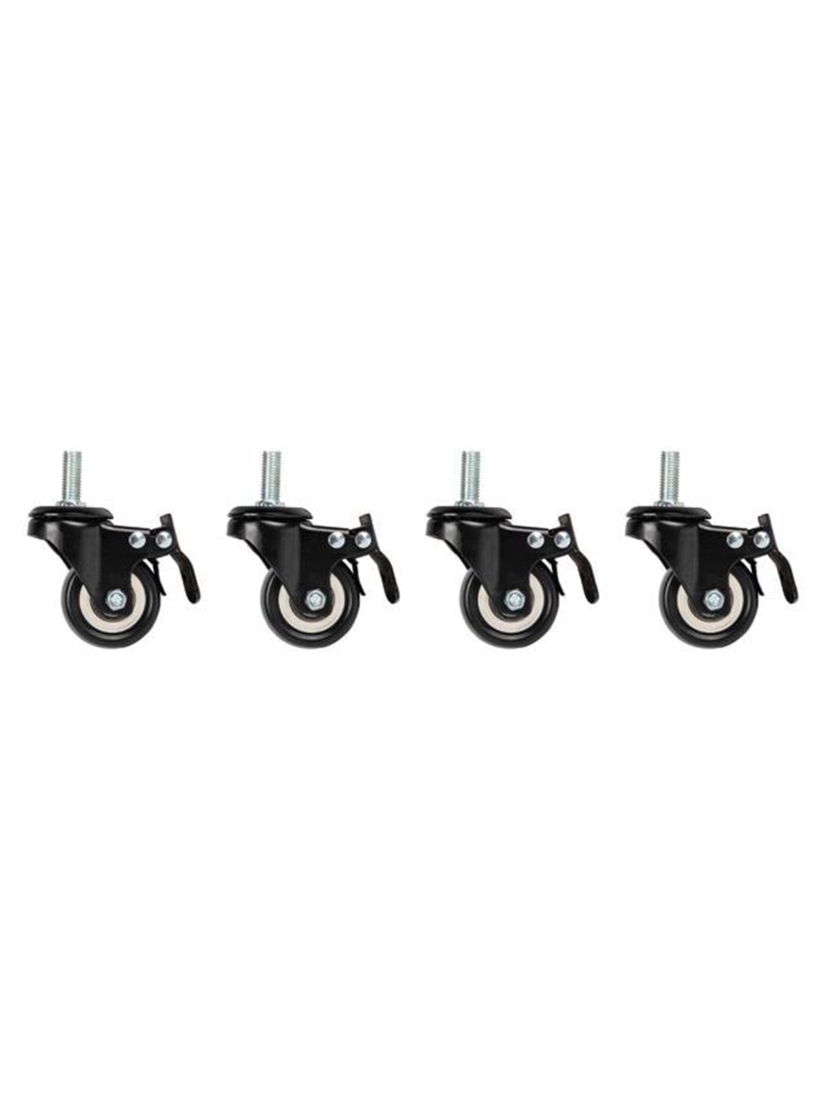 Lanberg AK-1601-B - Rack Cabinet Wheels (4-Pack)