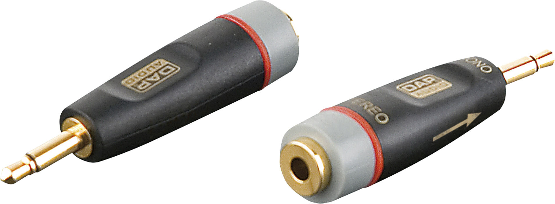 DAP Audio Xga43 – Mini-Klinke/m Mono Zu Mini-Klinke/f – Inkl. 2 X 10 Kohm Widerstände