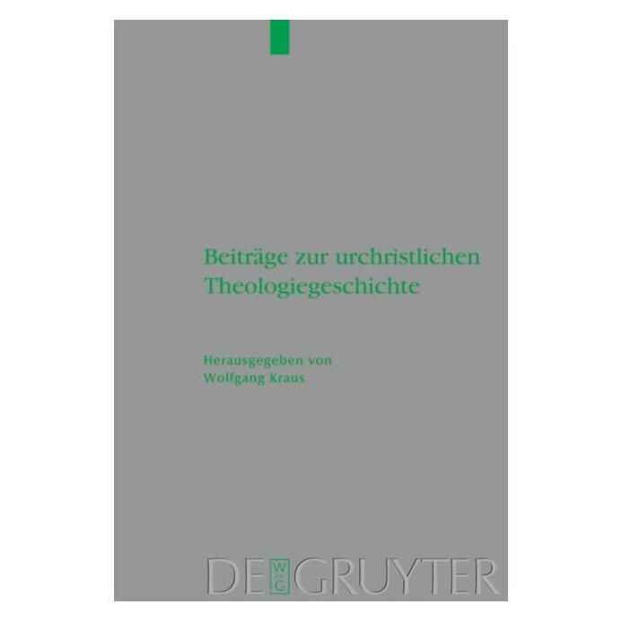 De Gruyter Kraus,W.:Beiträge zur urchristl.Theol. (Deutsch, Hardcover, Wolfgang Kraus) (61509609)