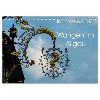 Impressionen aus Wangen im Allgäu (Tischkalender 2026 DIN A5 quer), CALVENDO Monatskalender