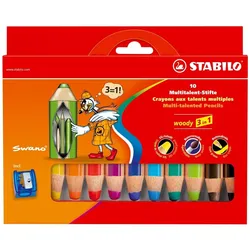 Stabilo, Malstifte, Holzfarbstift (10x)
