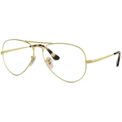 Brille Ray-Ban Vista 0RX6489 AVIATOR 3033 Gold Gr. 58/14