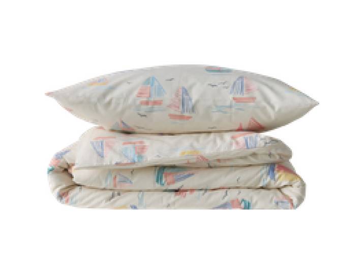 Parure de lit coton Maman les p'tits bateaux