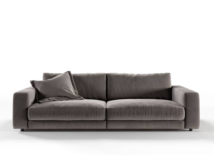 Candy High End Big Sofa Velvet 290x127 cm