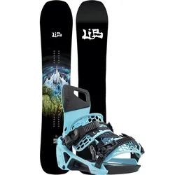 LIB TECH SKUNK APE WIDE 2027 inkl. NIDECKER SUPERMATIC escape cyan - 161W | XL