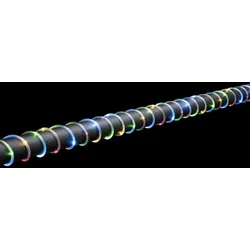 Konstsmide Weihnachtsbeleuchtung  LED Mini Lichterschlauch 10m 130 bunte Dioden