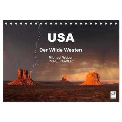USA - Der Wilde Westen (Tischkalender 2026 DIN A5 quer), CALVENDO Monatskalender