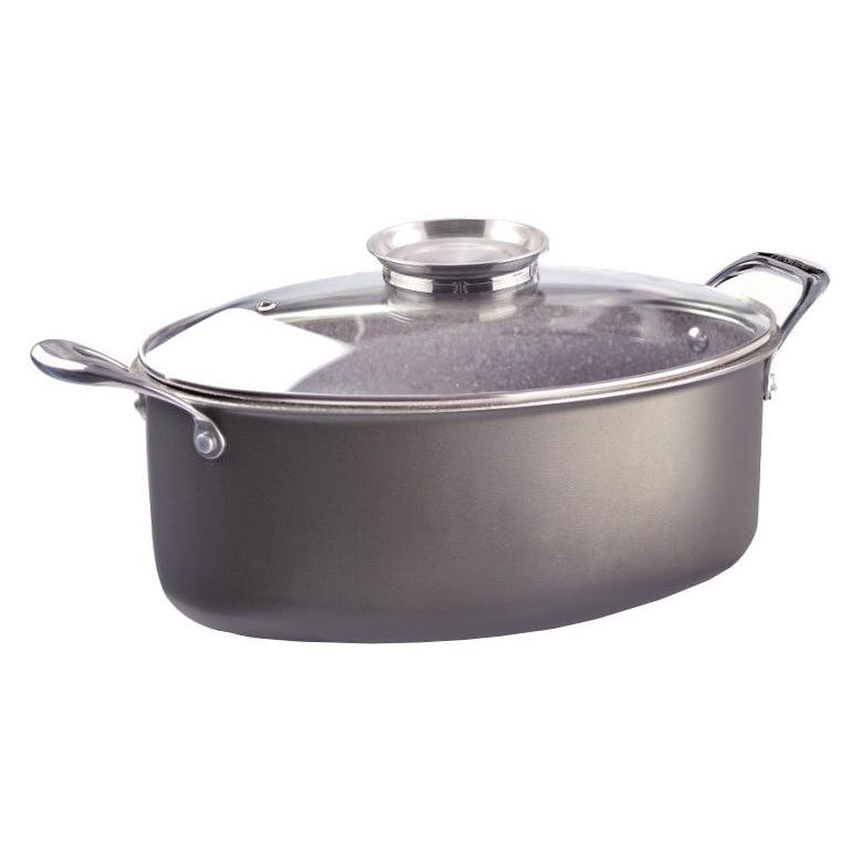 Pensofal Invictum Professional Oval Saucepan 32cm (2 handles w/glass) 5521 (Stielkasserolle) (PEN 5521)