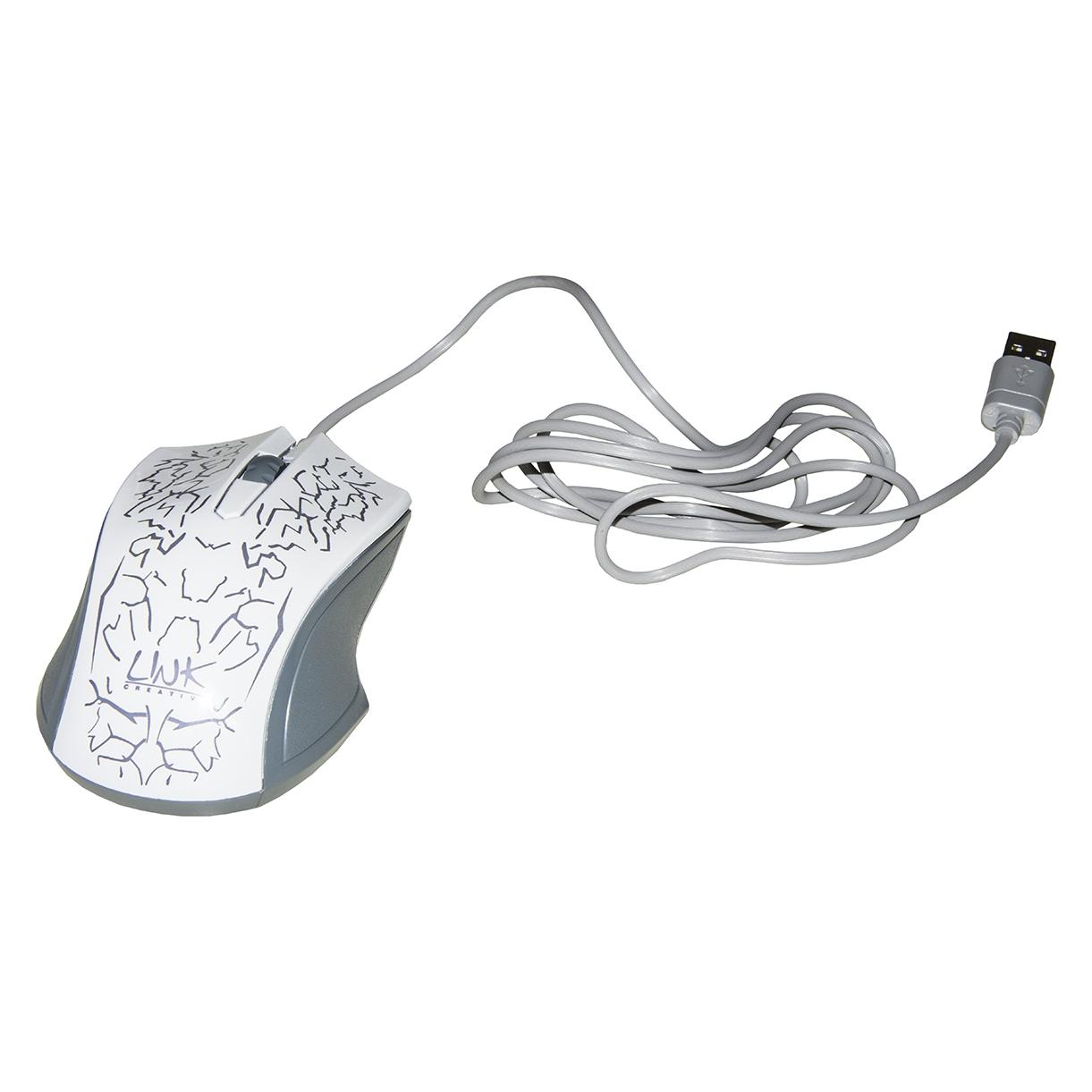 Link USB-Gaming-Maus mit Beleuchtung 7 (Kabelgebunden) (LKMOS09)