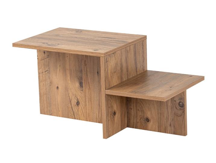 Table basse en bois Harmony 80 x 40 x 40 cm - Pin atlantique