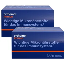 Doppelpack Orthomol Immun Kombipackung 2 St
