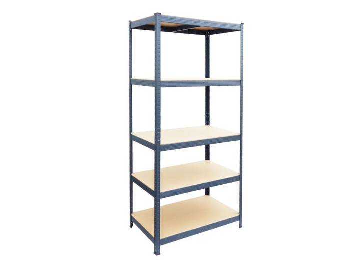 Relaxdays Rayonnage métal 5 niveaux
