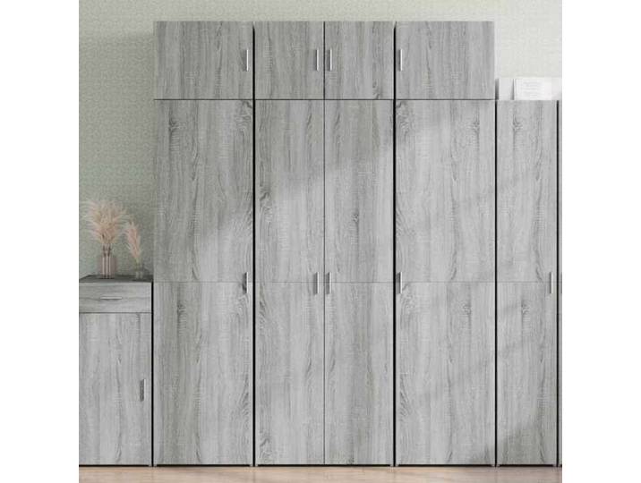 Gris Armoire de rangement sonoma gris 70x42 5x225 cm - Meuble Rangement LV28731