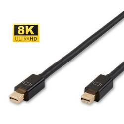 MicroConnect Anschlusskabel 2 m Schwarz MDPMDP2BV1.4 DisplayPort-Kabel