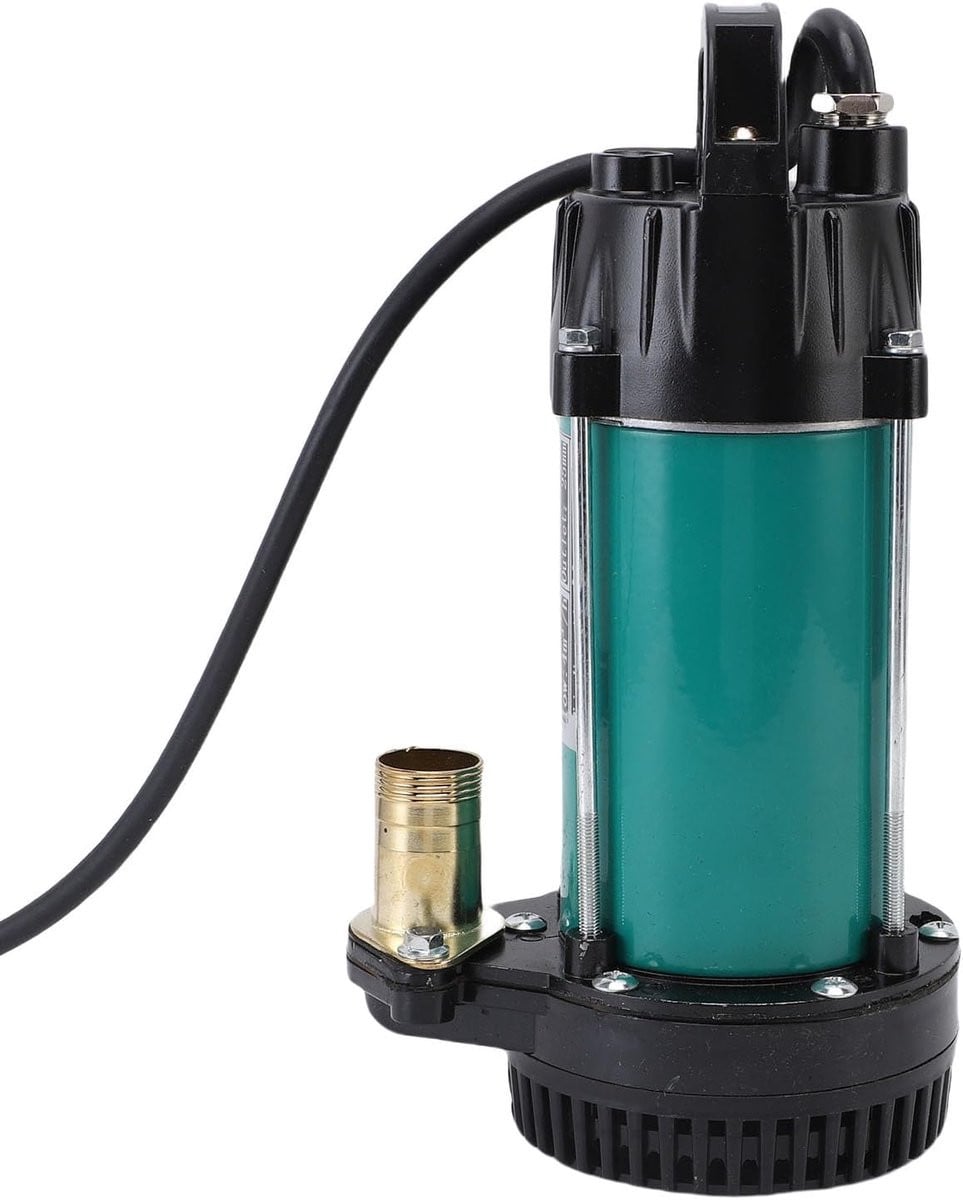 Dompelpomp voor afvalwater met roestvrijstalen behuizing, 300 W, Zilver