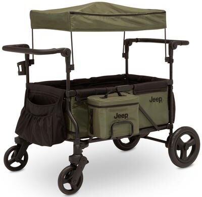 Jeep Deluxe Wrangler Wagon Stroller - Green
