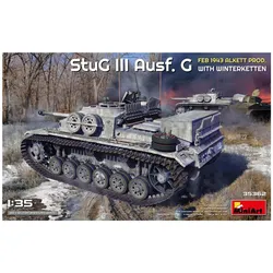 Mini art StuG III Ausf. G Feb 1943 Alkett Prod. with Winterketten