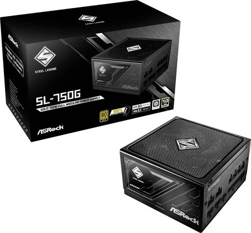 ASRock Steel Legend SL-750G PC Netzteil 750W ATX 80PLUS Gold