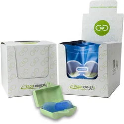 FaceFormer® ONE blue - Vorteilspaket 10 Stk. - Pastellgrün