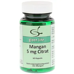 Mangan 5 mg Citrat Kapseln 60 St