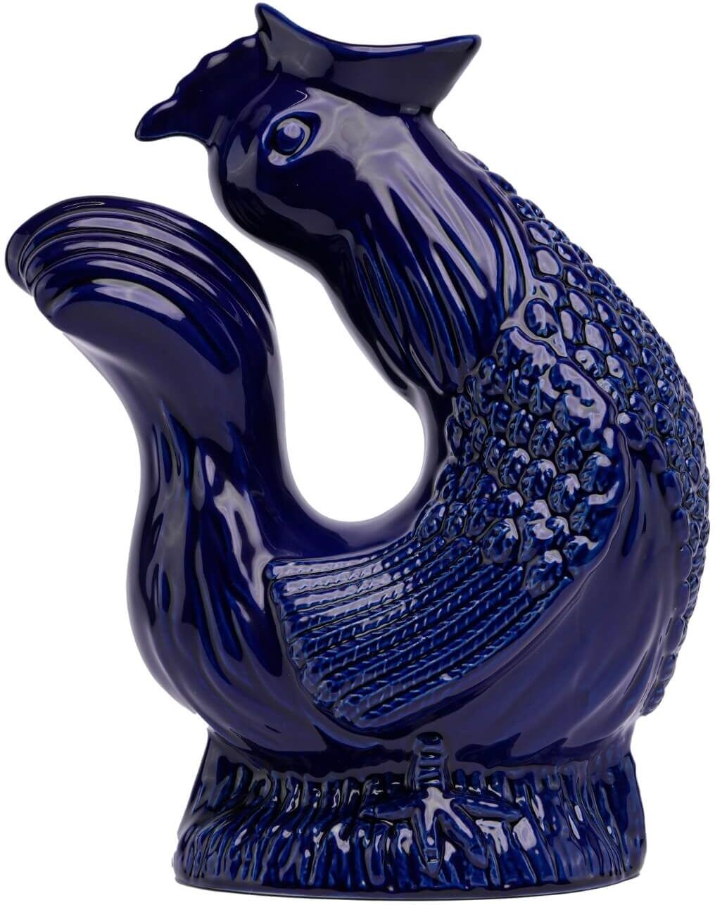 The Original Gluggle Jug Factory Cluckle Jug - Extra Large - Cobalt Blue