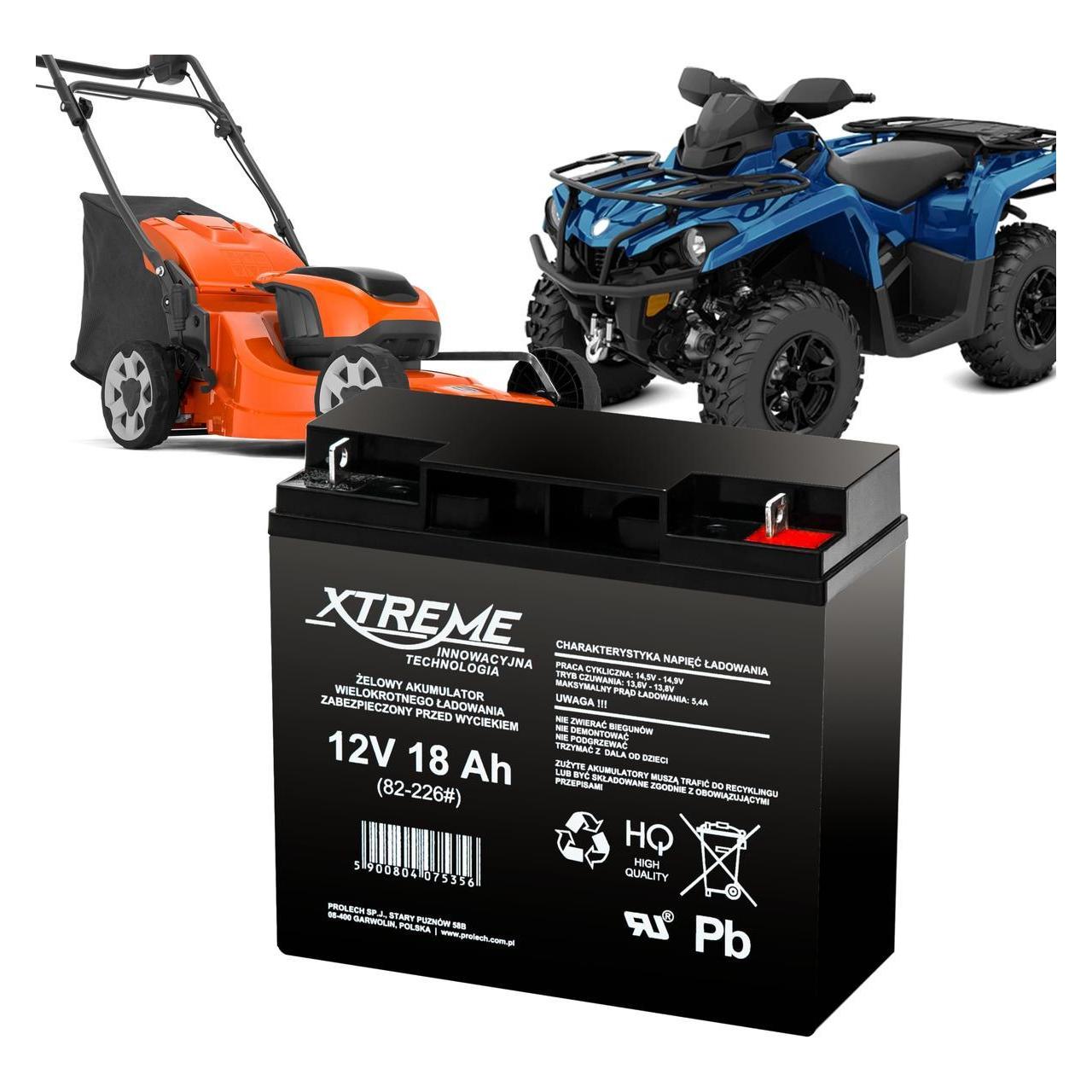 Xtreme BLOW 82-226 Akku 12V 18Ah (82-226#)