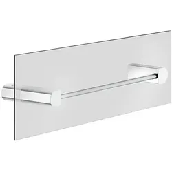 Gessi Rilievo, Handtuchhalter 300 mm, Montage an Glaswand, 59562706, Farbe: Metall Schwarz PVD