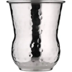 Julepbecher Marokko, gehämmert, Edelstahl - 400ml