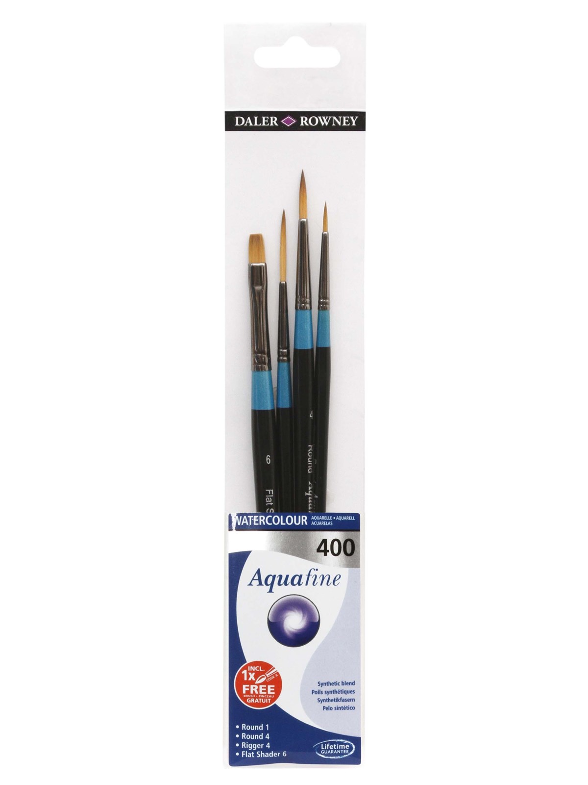 Daler-Rowney Aquafine Wallet 400 4 pcs