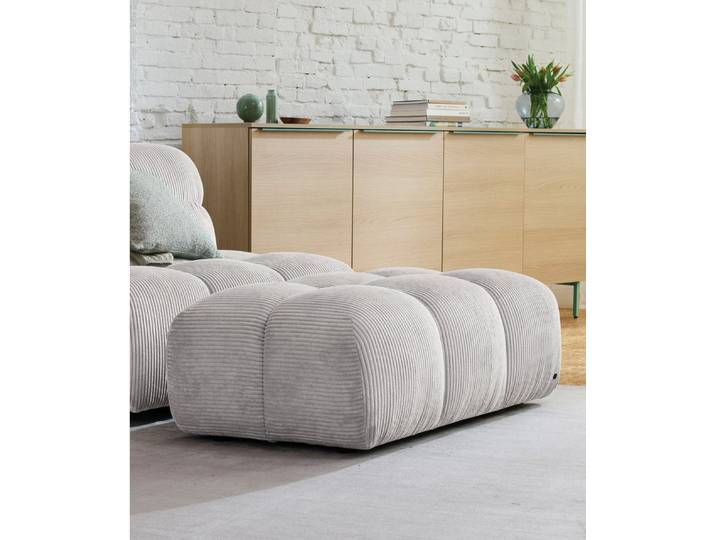 TOM TAILOR HOME Hocker SOFT CUBE – angenehm weicher Sitzkomfort – 105 x 70 cm, auffällige Kachelsteppung für stylische Retrovibes