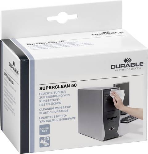Durable Superclean 50 - Reinigungstücher (Wipes)