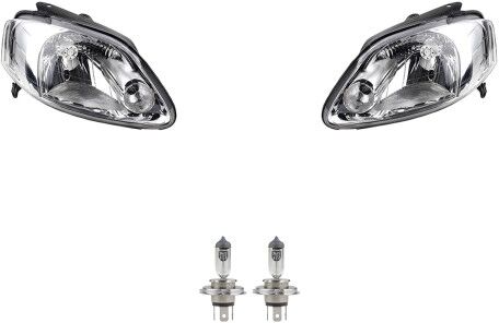NP24 Scheinwerfer Set Halogen passend für VW Fox 5Z 04/05- 12/06 mit H4 Links Rechts