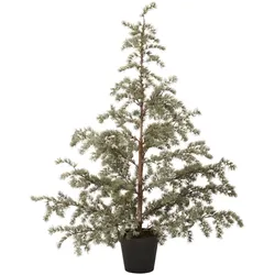 IB Laursen Künstlicher Zedernbaum im Topf, H 150 x Ø 70 cm