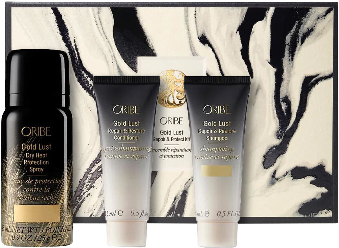 73ml Oribe Gold Lust Repair & Protect Kit (Shampoo 15ml + Conditioner 15ml + Spray 43 ml)