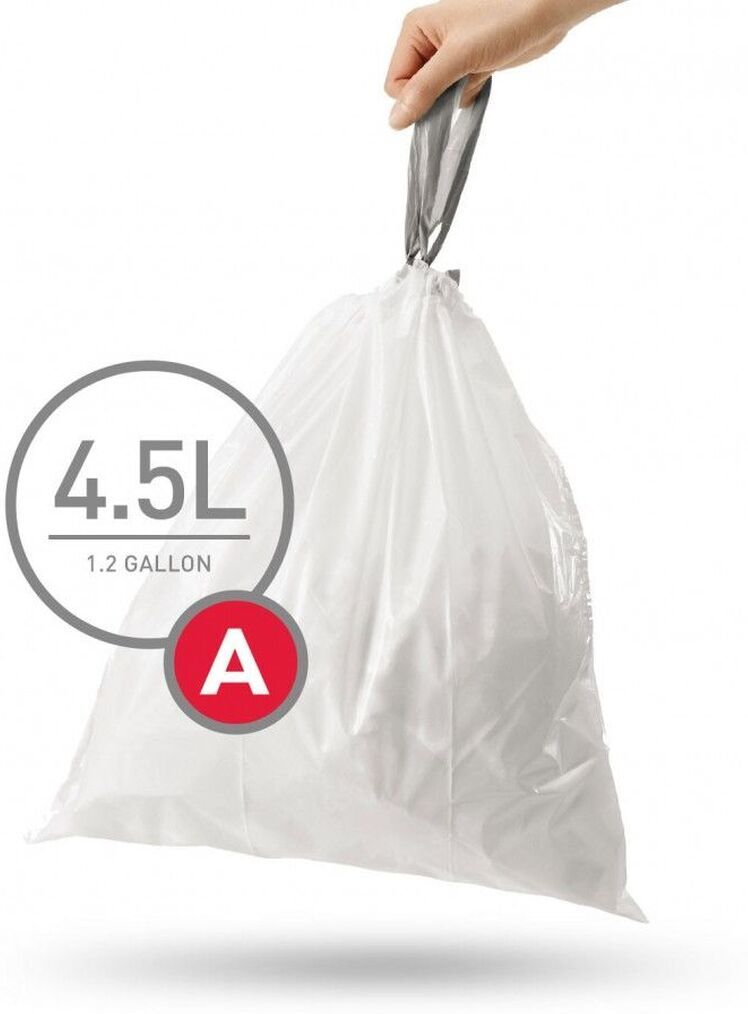 Premium simplehuman CW0160 Lot de 30 poubelles sur mesure 4,5 L