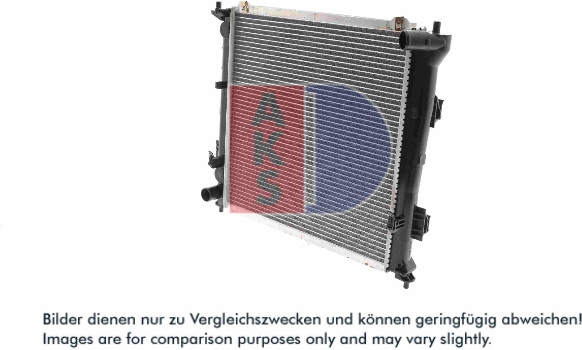Aks Dasis Kühler, Motorkühlung 510072n
