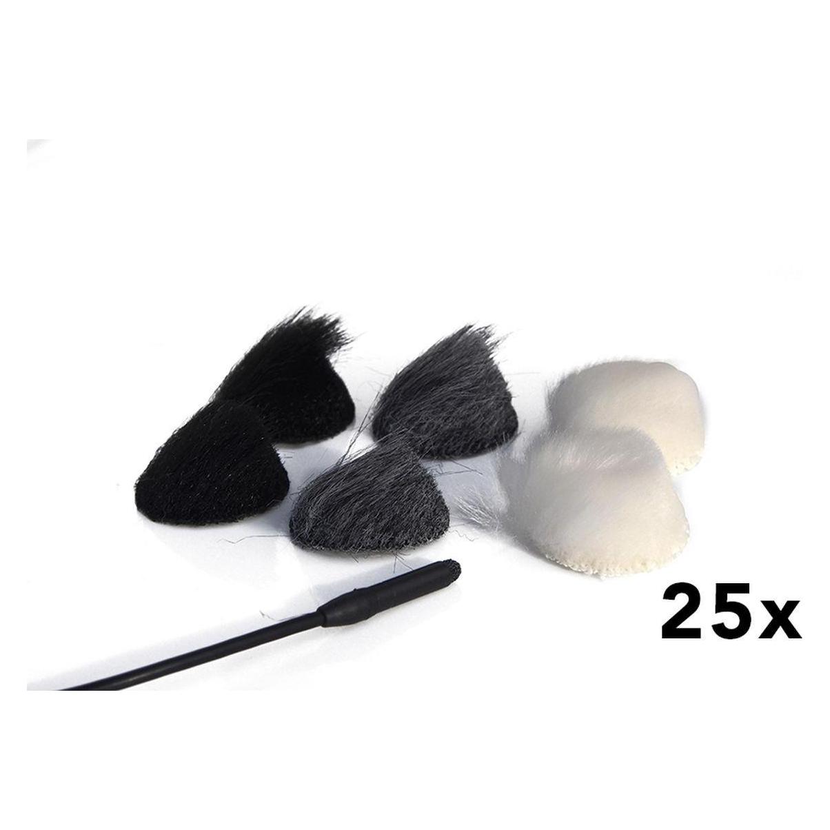 Rycote 25 X MIX COLOURS U/COVERS PK - (Fell) (RYC065507)