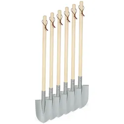 small foot Schaufeln, 6er-Set, grau
